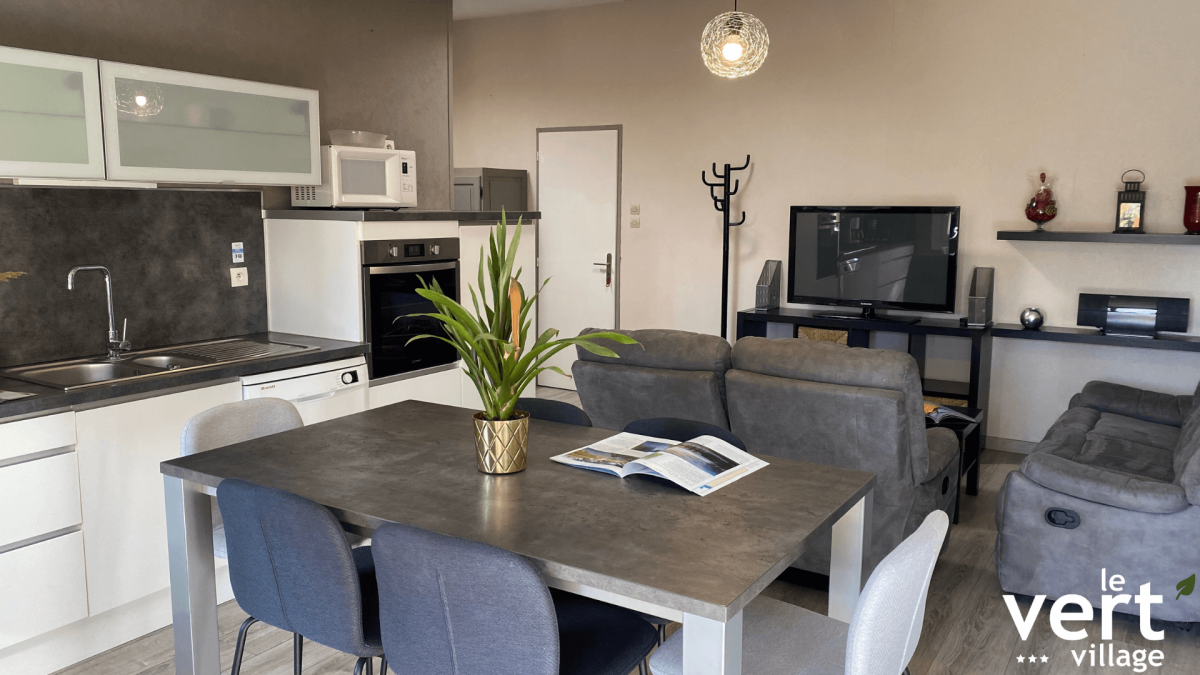 Le Vert Village - Gîte L'Escale  4 personnes