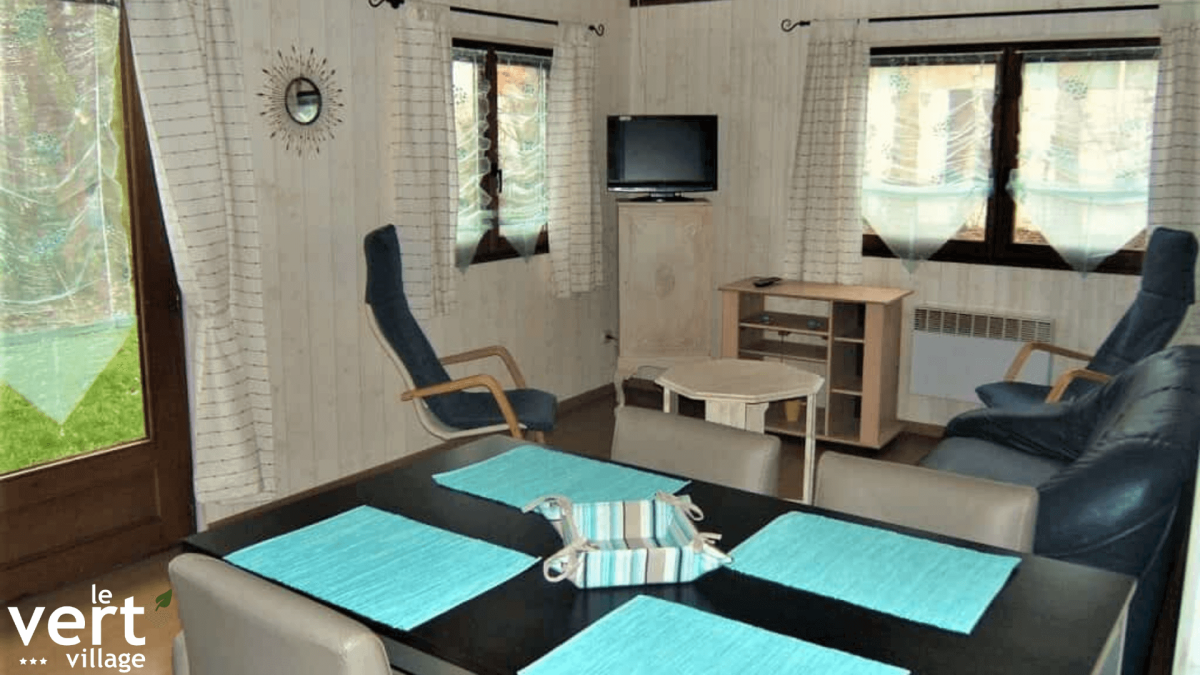 Le Vert Village - Chalet Tulipe  3 personnes