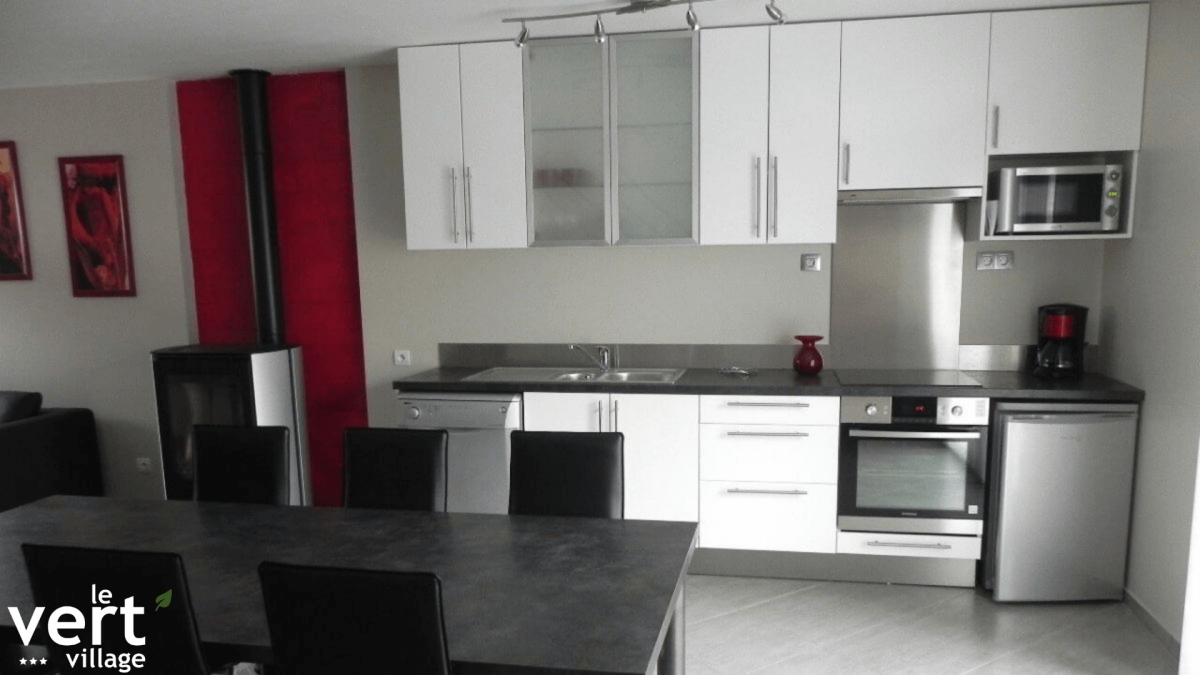 Le Vert Village - Maison Opaline  6 personnes