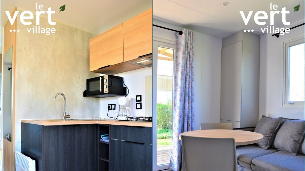 Le Vert Village - Mobil-home 