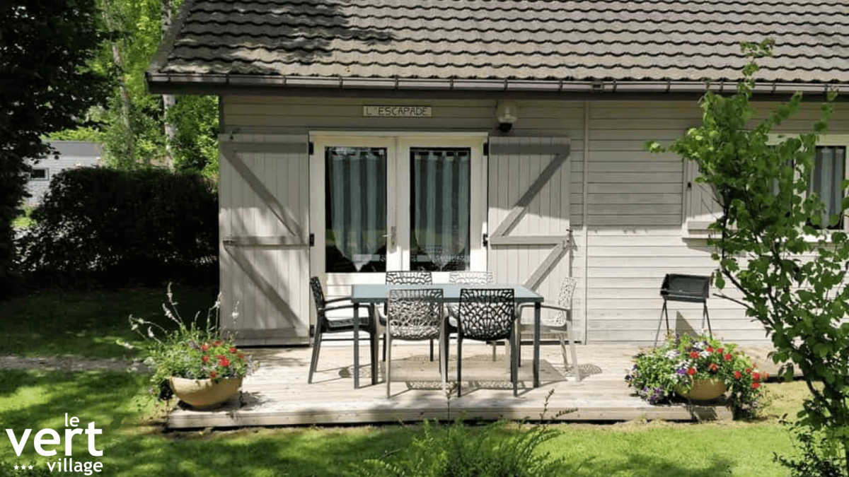 Le Vert Village - Chalet Escapade  3 personnes