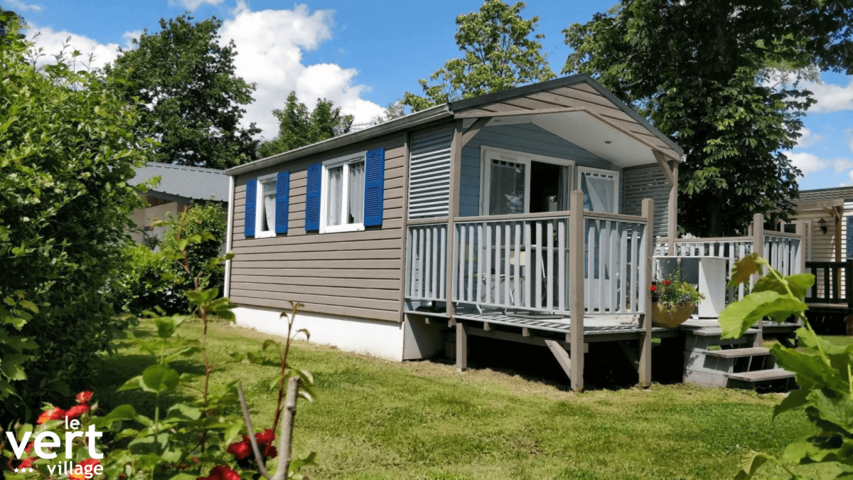 Le Vert Village - Mobil-home Corsaire  2 personnes
