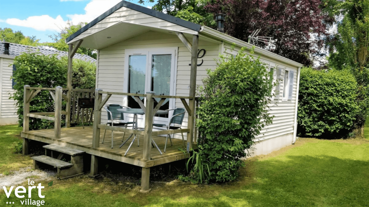 Le Vert Village - Mobil-home Corsaire  2 personnes