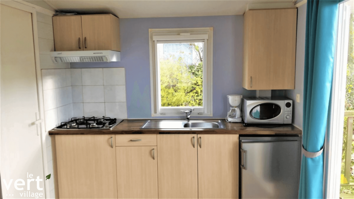 Le Vert Village - Mobil-home Corsaire  2 personnes
