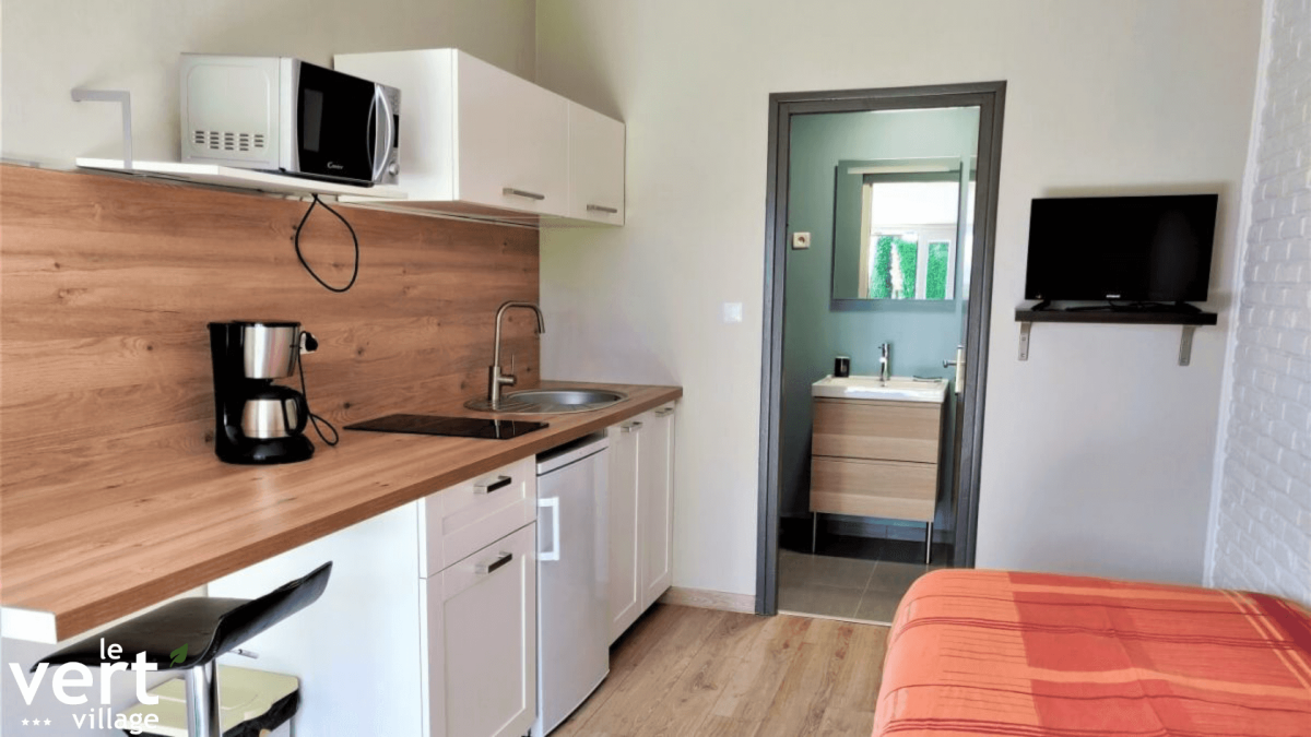 Le Vert Village - Chambre meublée  1 personne